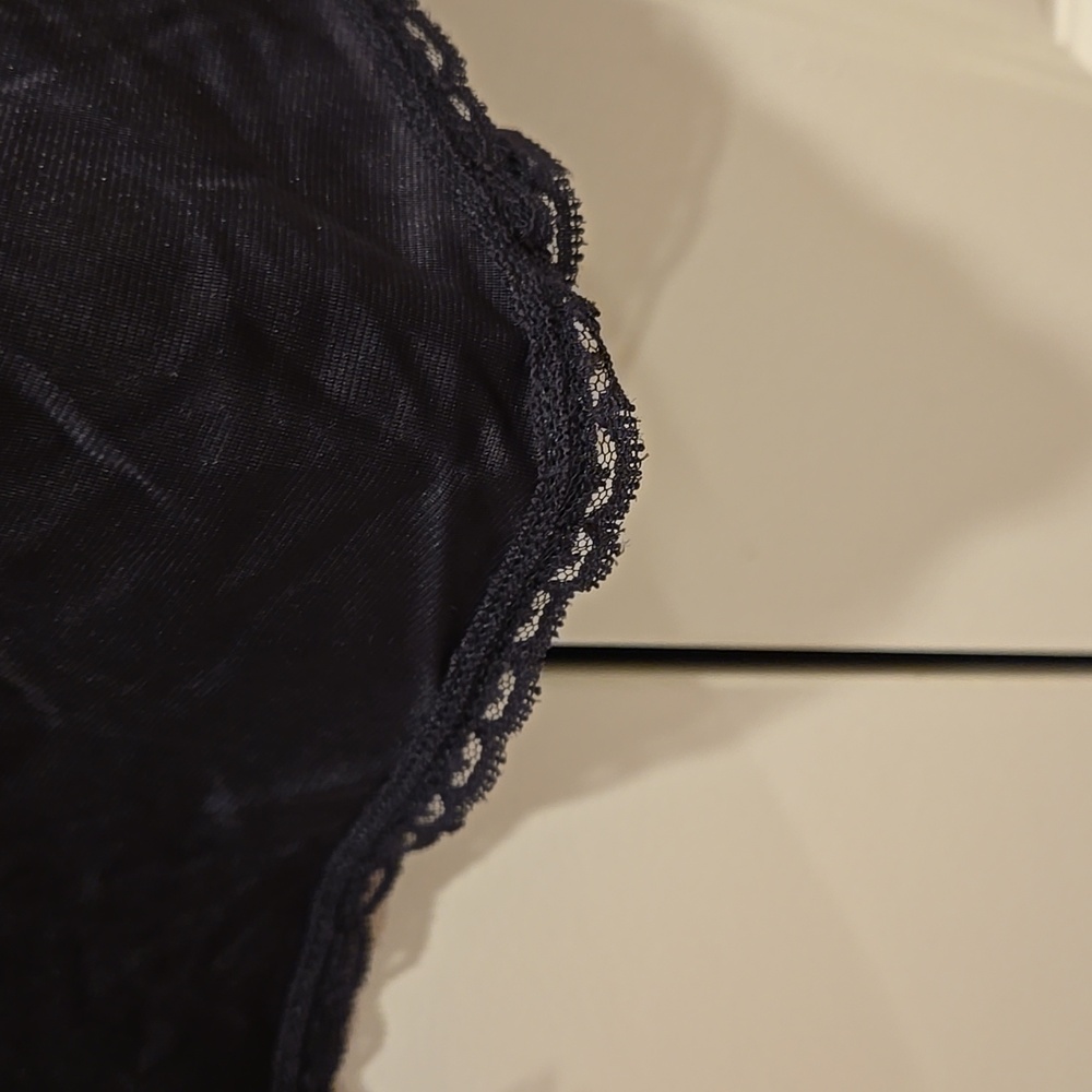 ❤️NWOT Vanity Fair Classic Black A-Line Half-Slip 2X - Picture 6 of 11